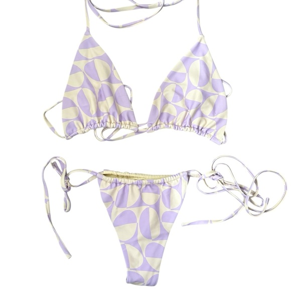 Blackbough Other - Blackbough Darling Disco Bikini Bottom + Triangle Top Blue/Purple